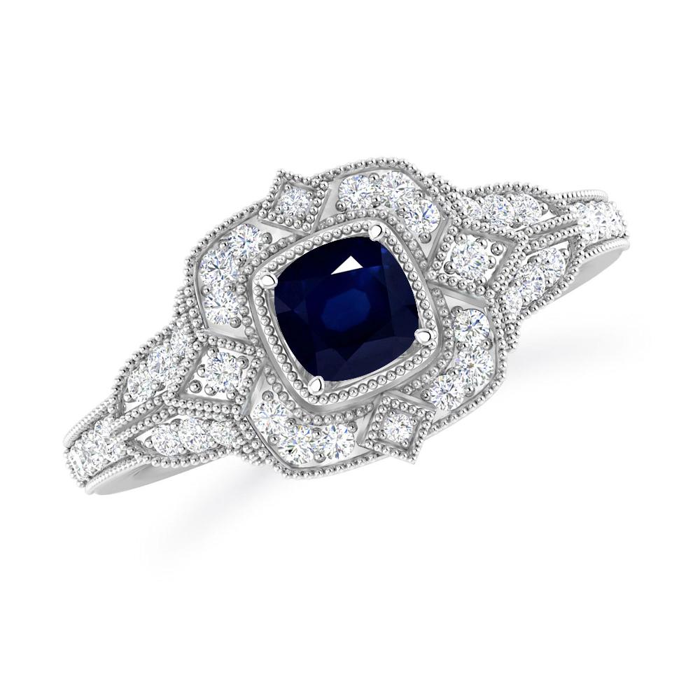 White Gold - Sapphire