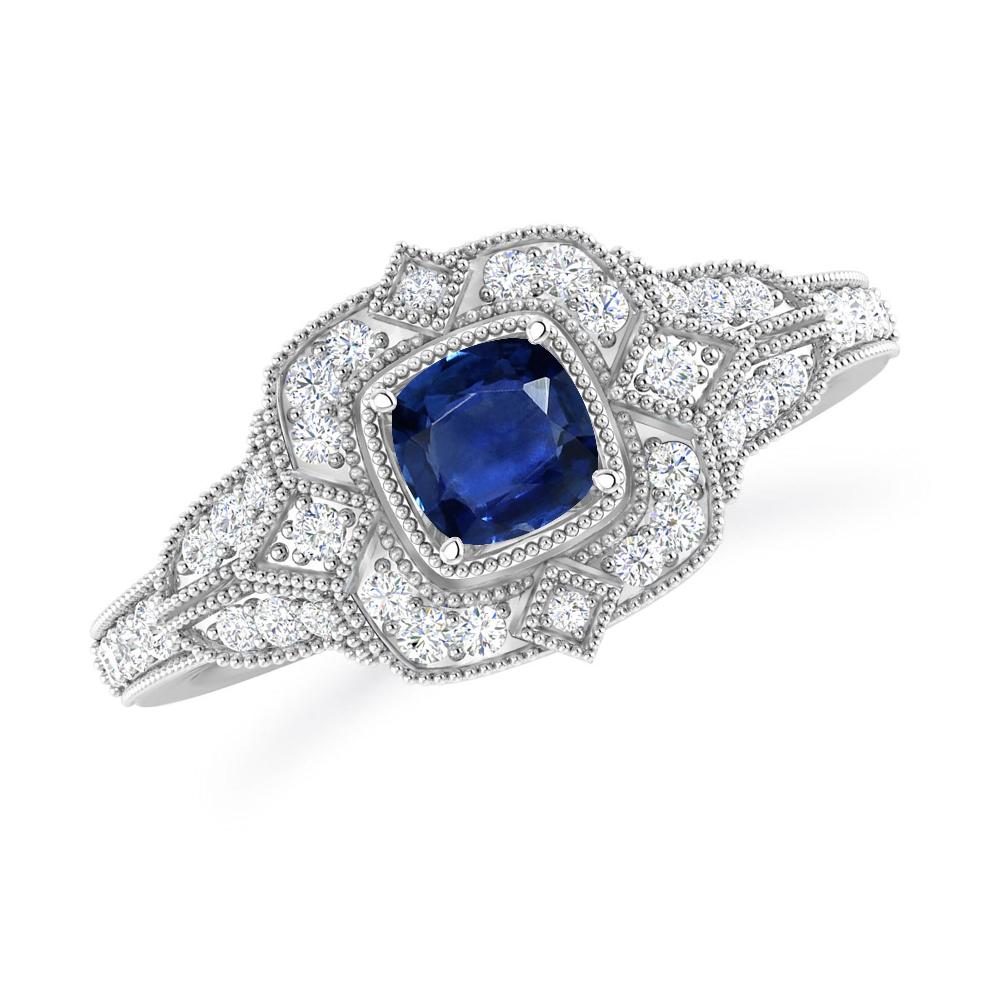 White Gold - Sapphire