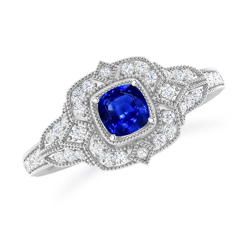 White Gold - Sapphire