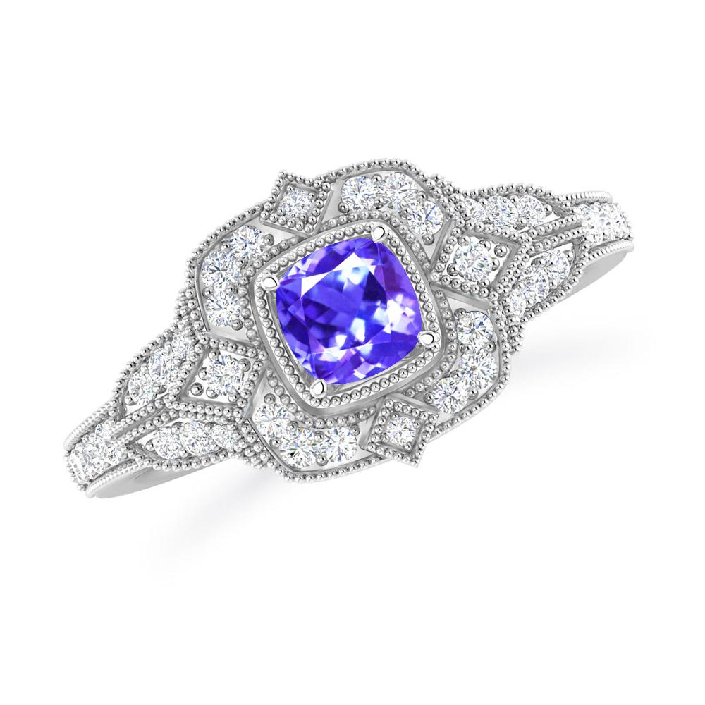 White Gold - Tanzanite