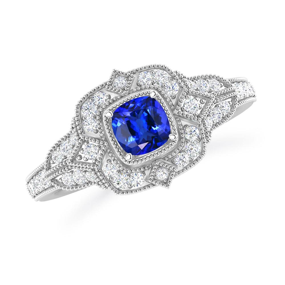 White Gold - Tanzanite