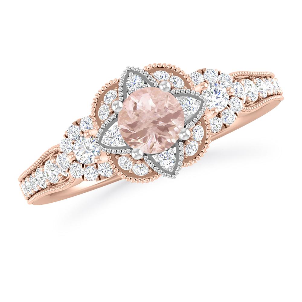 Rose Gold - Morganite