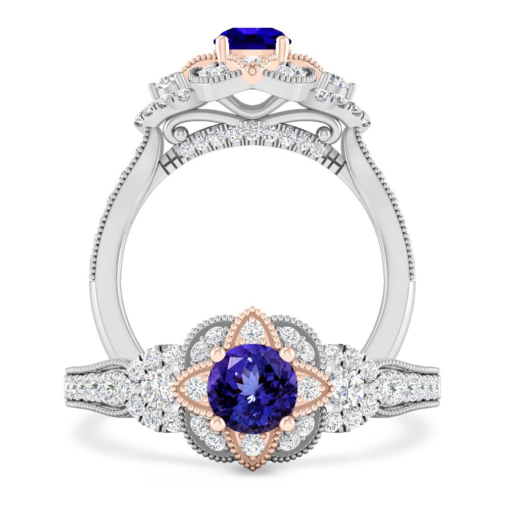 White Gold - Tanzanite