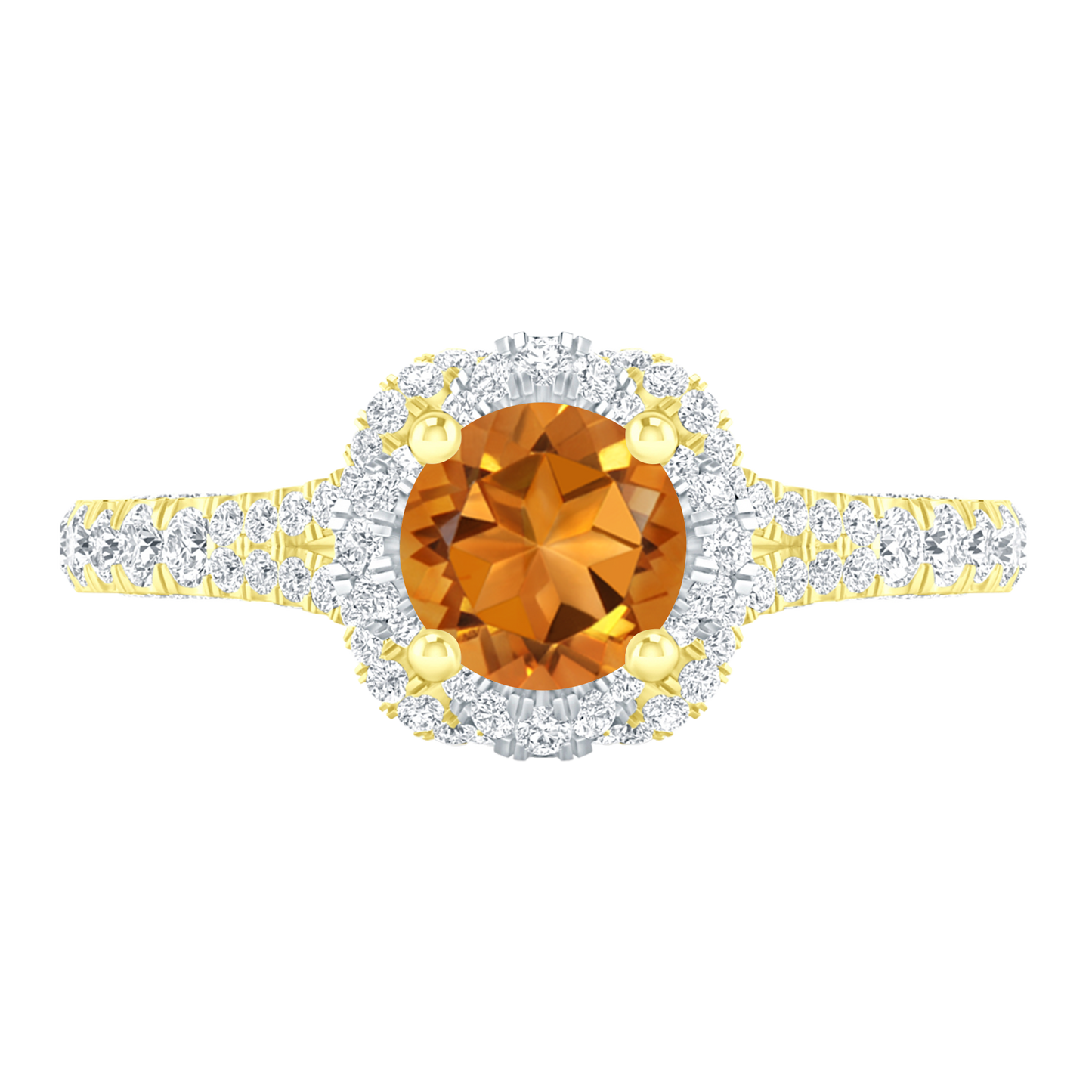Yellow Gold - Citrine