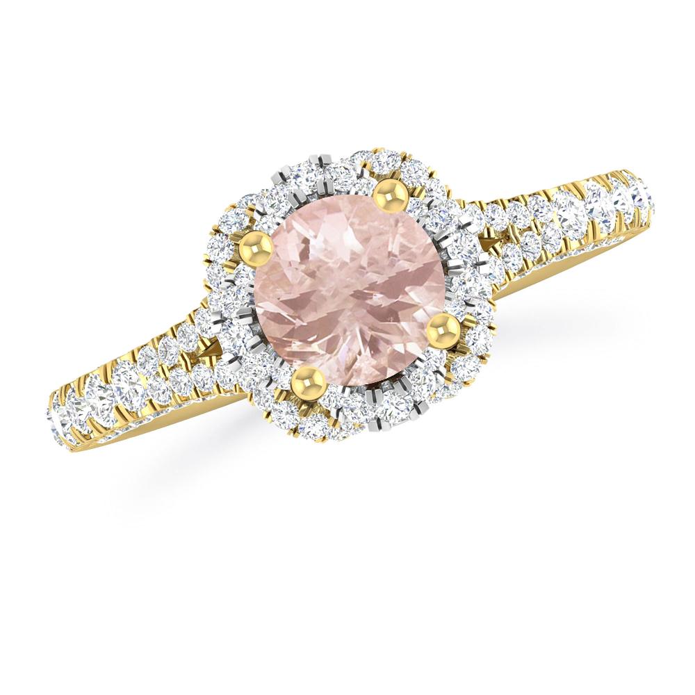 Yellow Gold - Morganite