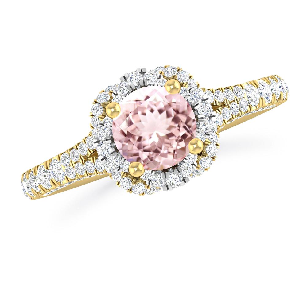 Yellow Gold - Morganite