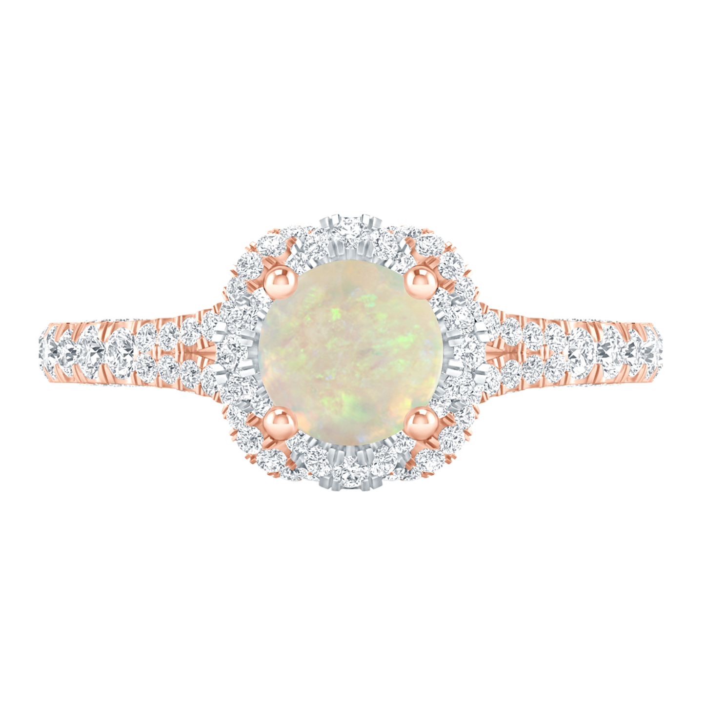 Rose Gold - Opal