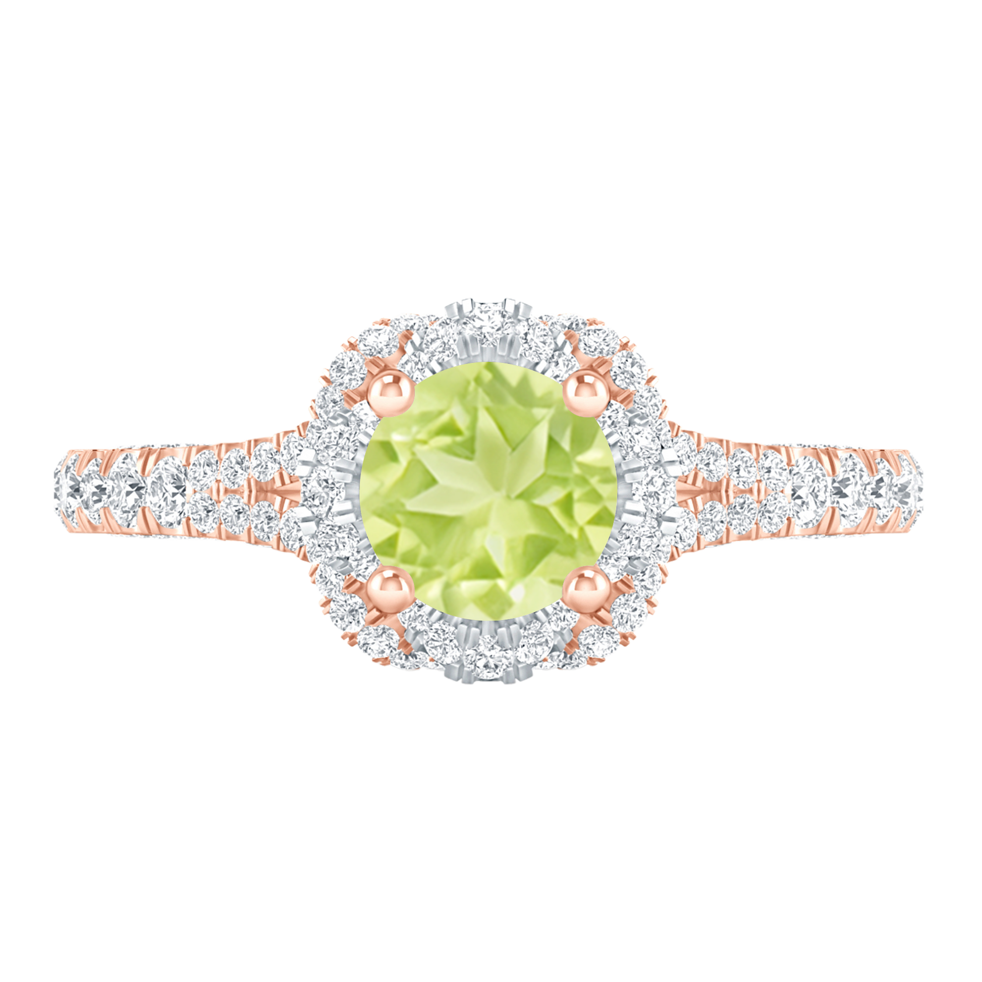 Rose Gold - Peridot