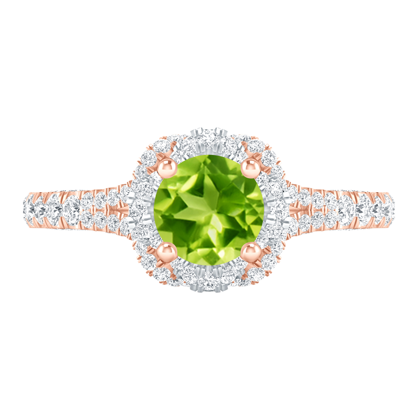 Rose Gold - Peridot
