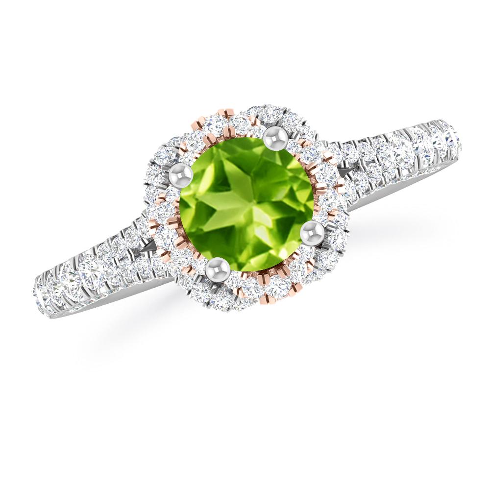 White Gold - Peridot