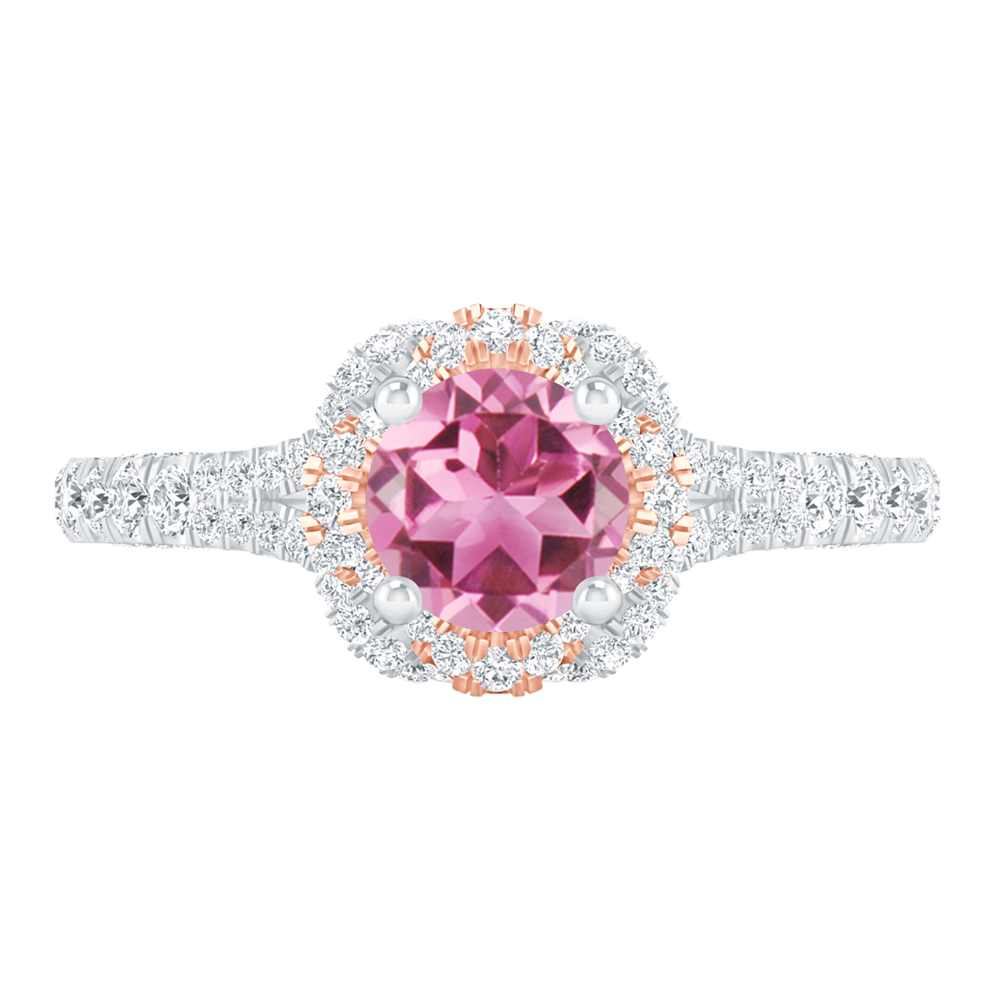 White Gold - Pink Tourmaline
