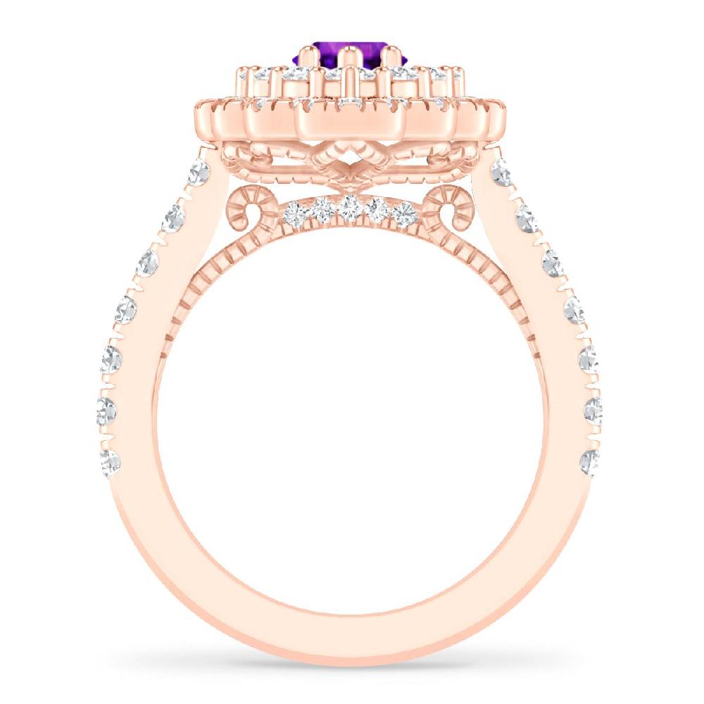 Rose Gold - Amethyst