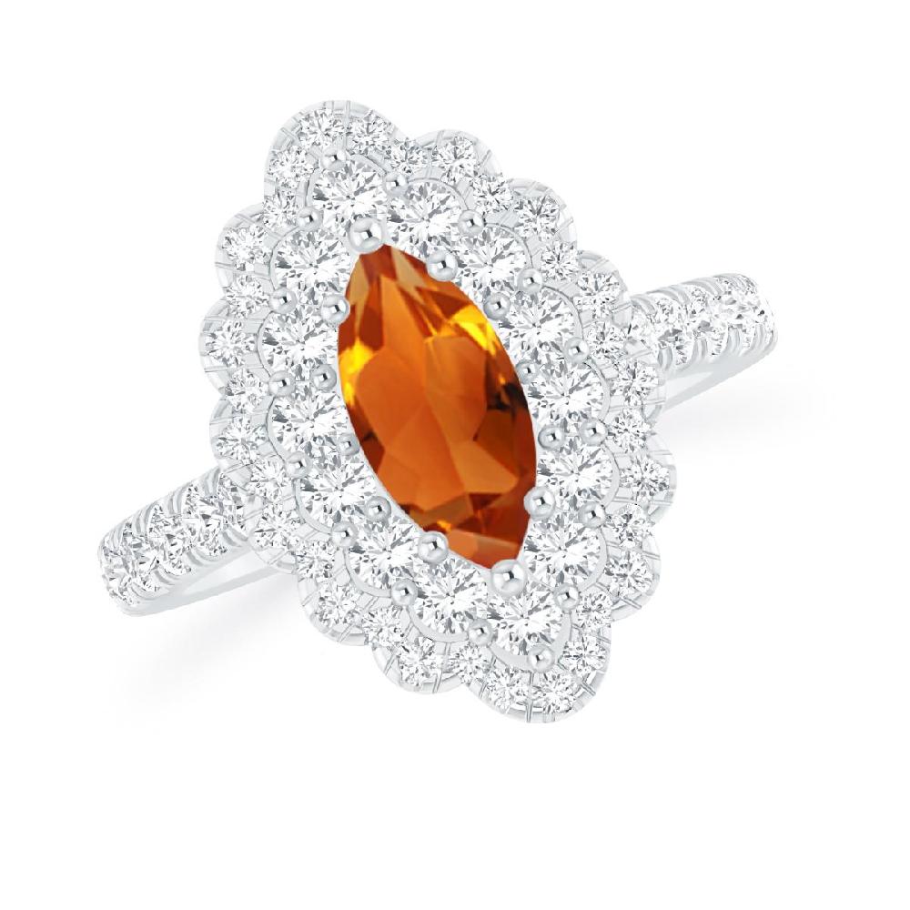White Gold - Citrine