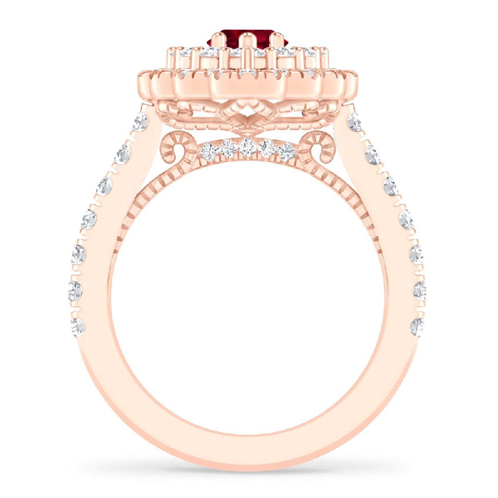 Rose Gold - Garnet