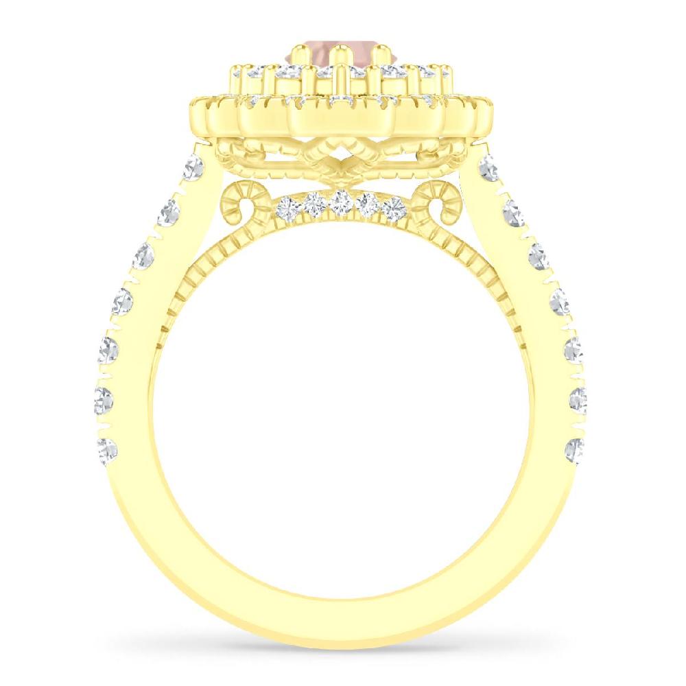 Yellow Gold - Morganite