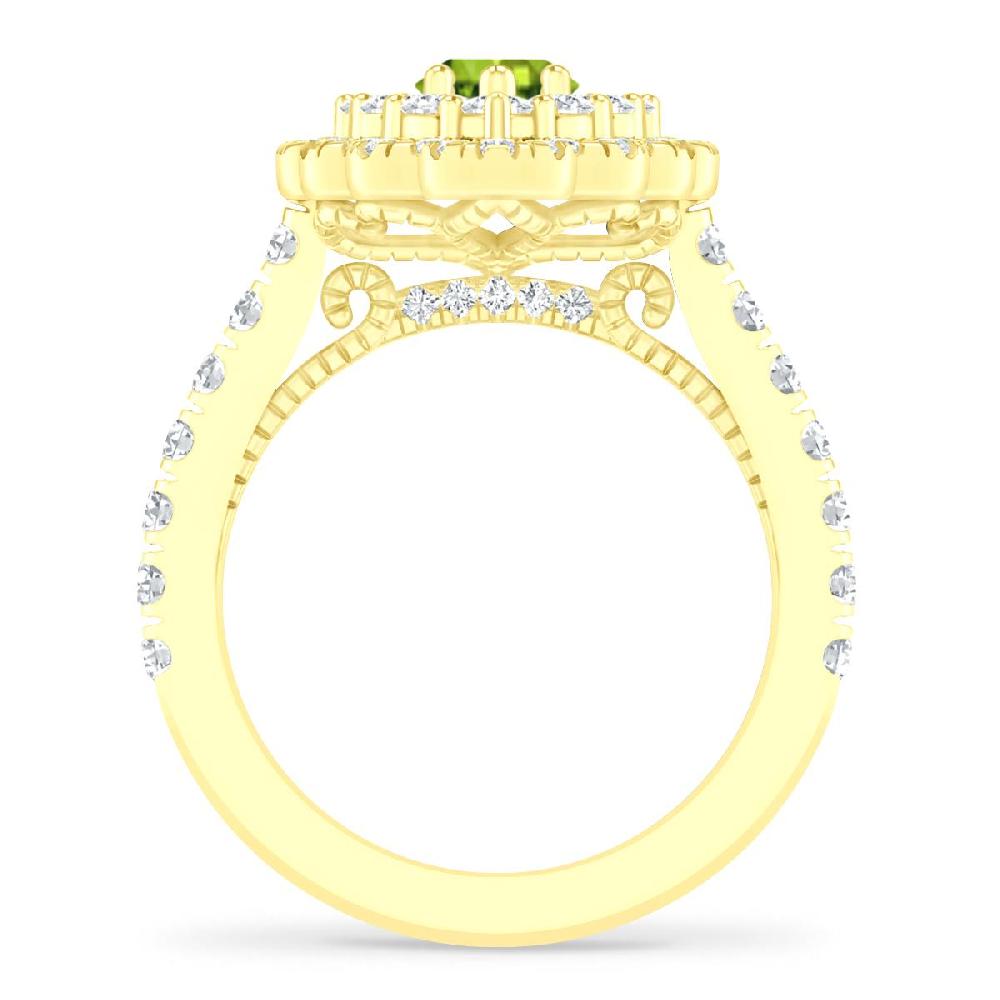 Yellow Gold - Peridot