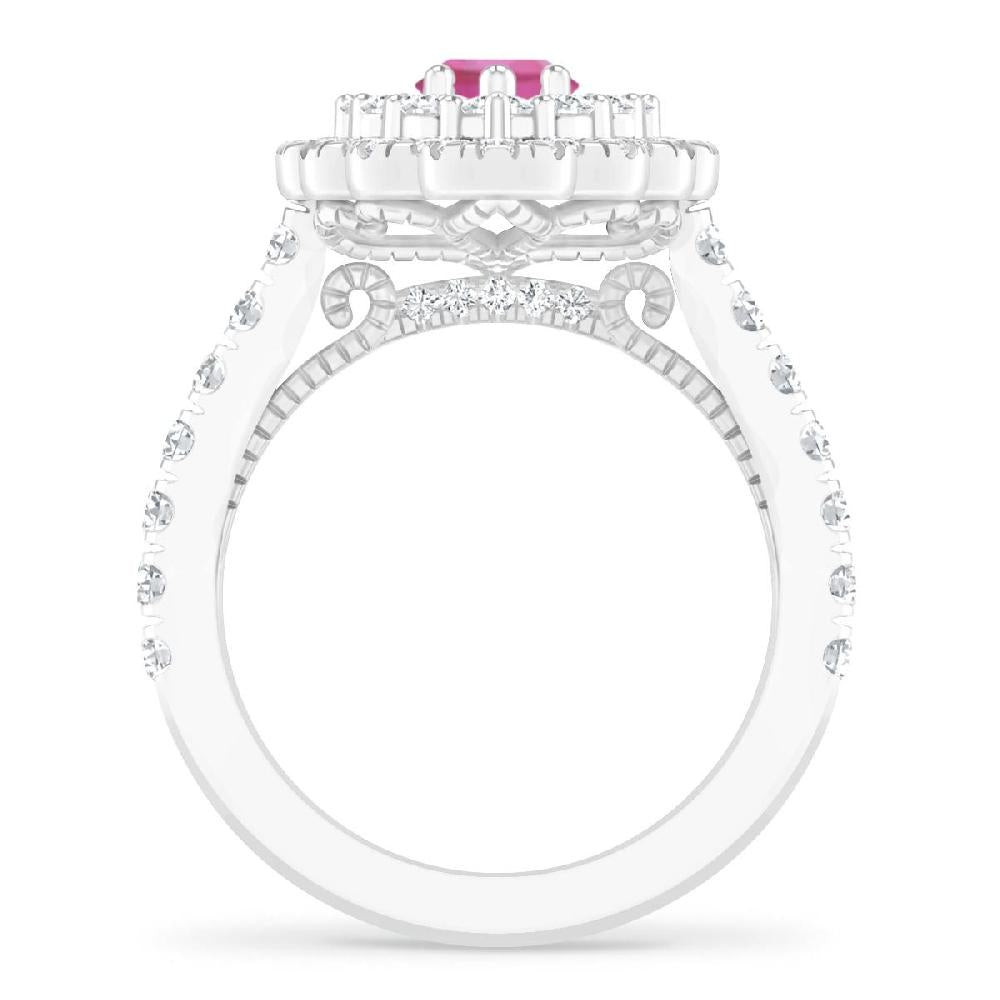 White Gold - Pink Tourmaline