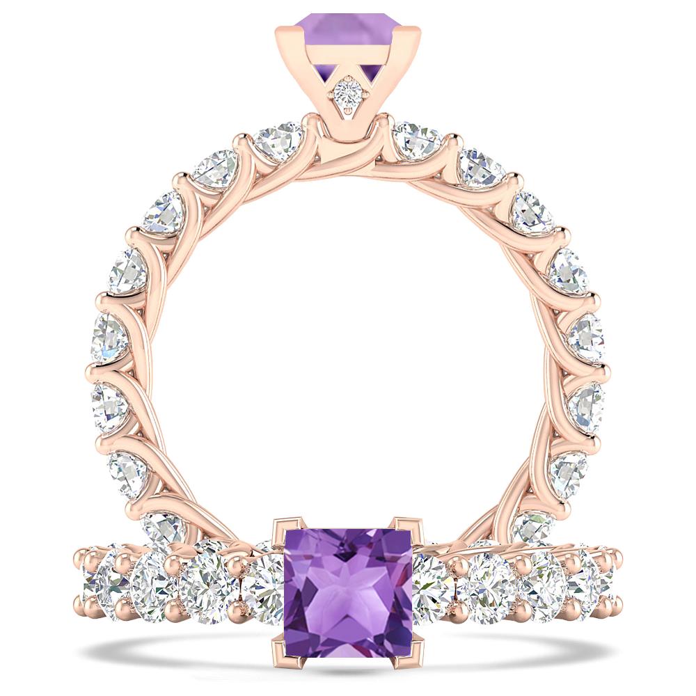 Rose Gold - Amethyst