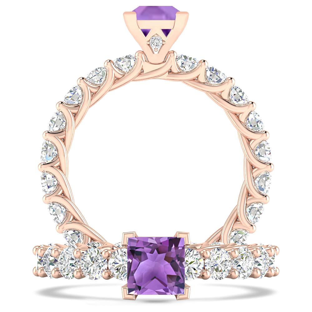 Rose Gold - Amethyst