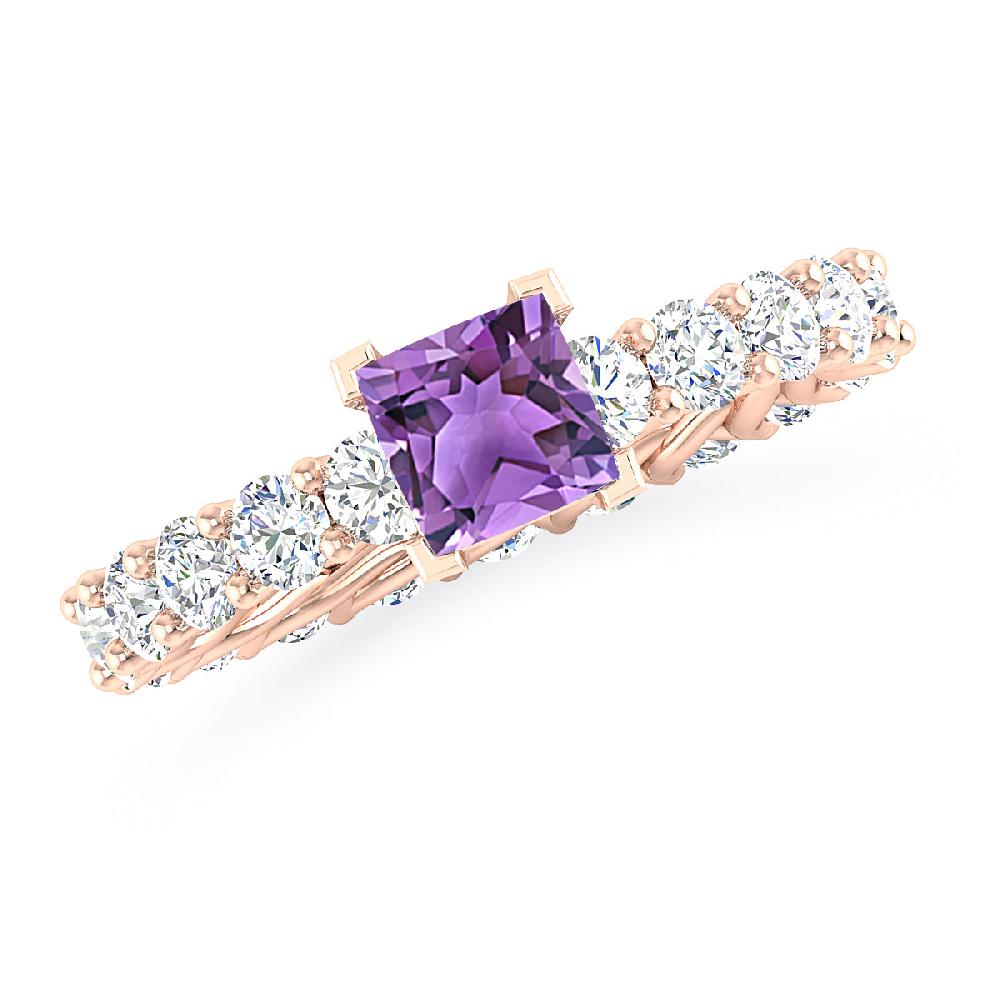 Rose Gold - Amethyst