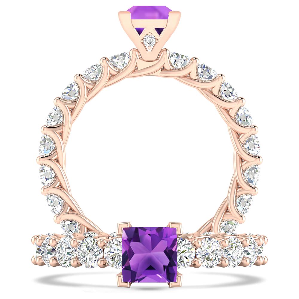 Rose Gold - Amethyst