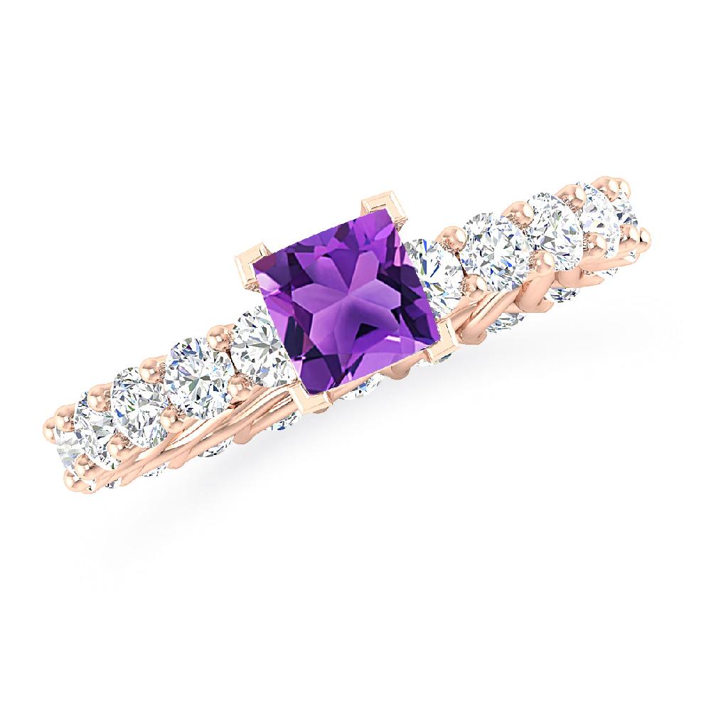 Rose Gold - Amethyst