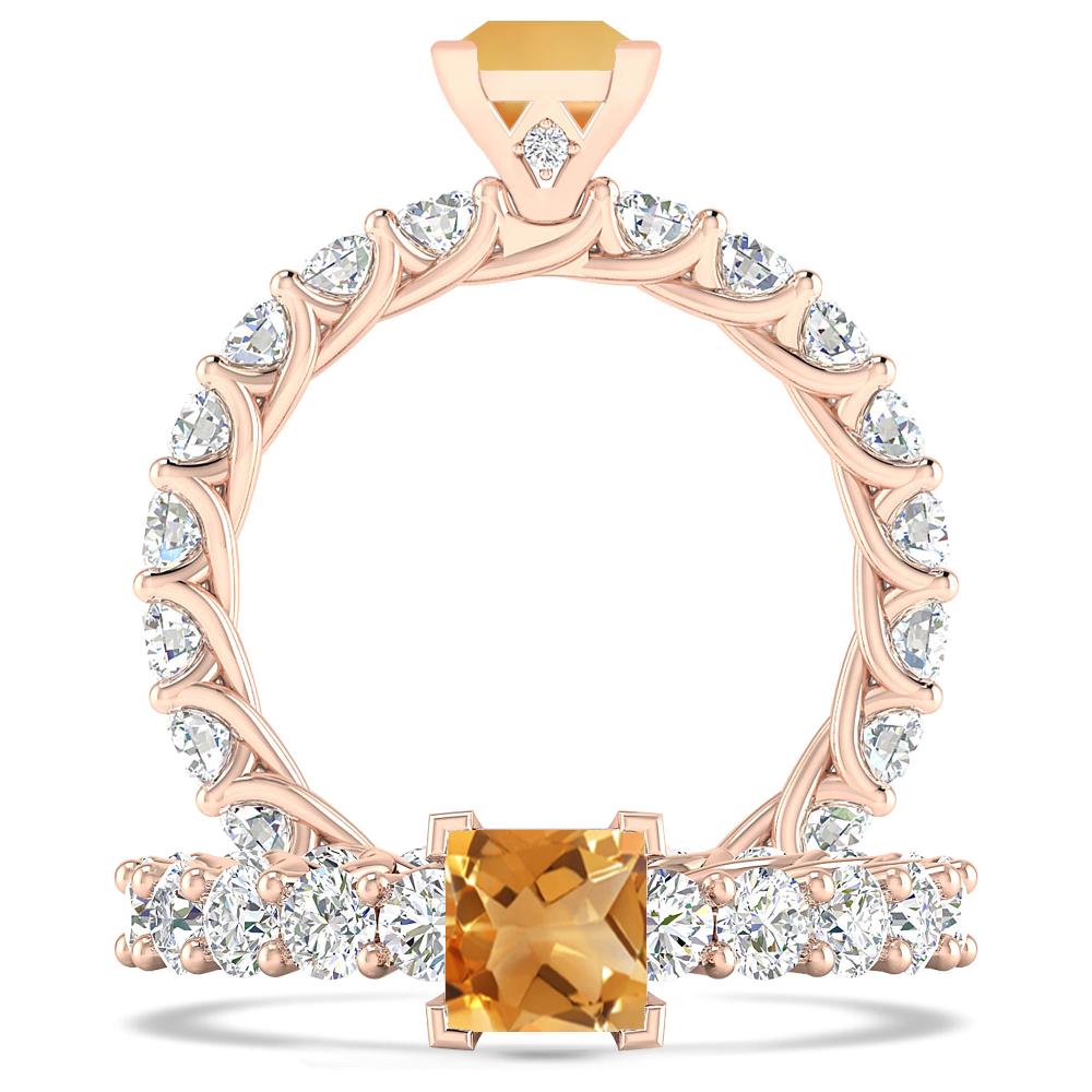 Rose Gold - Citrine