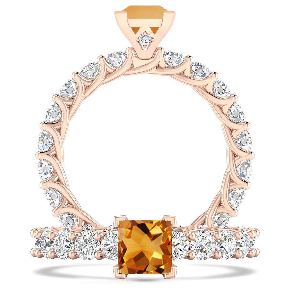 Rose Gold - Citrine