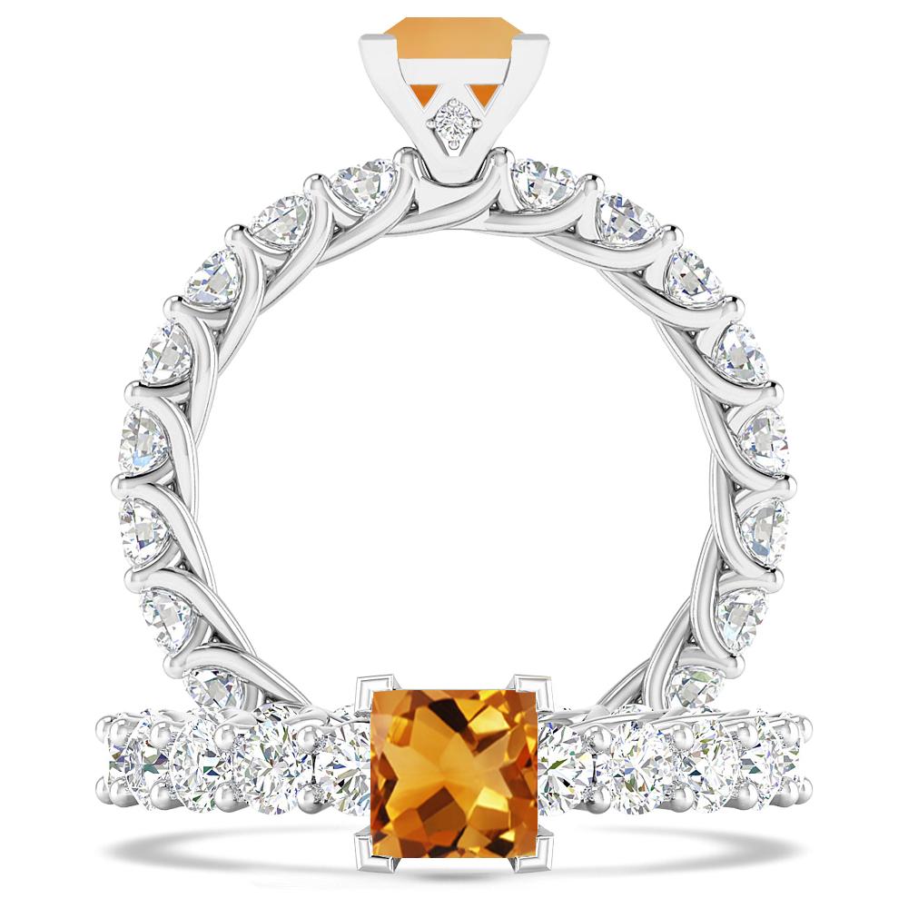 White Gold - Citrine