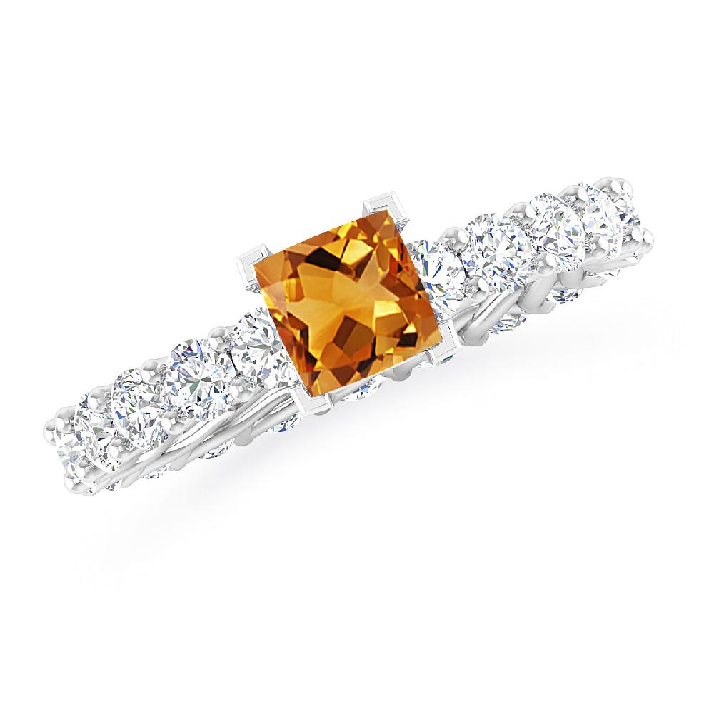 White Gold - Citrine