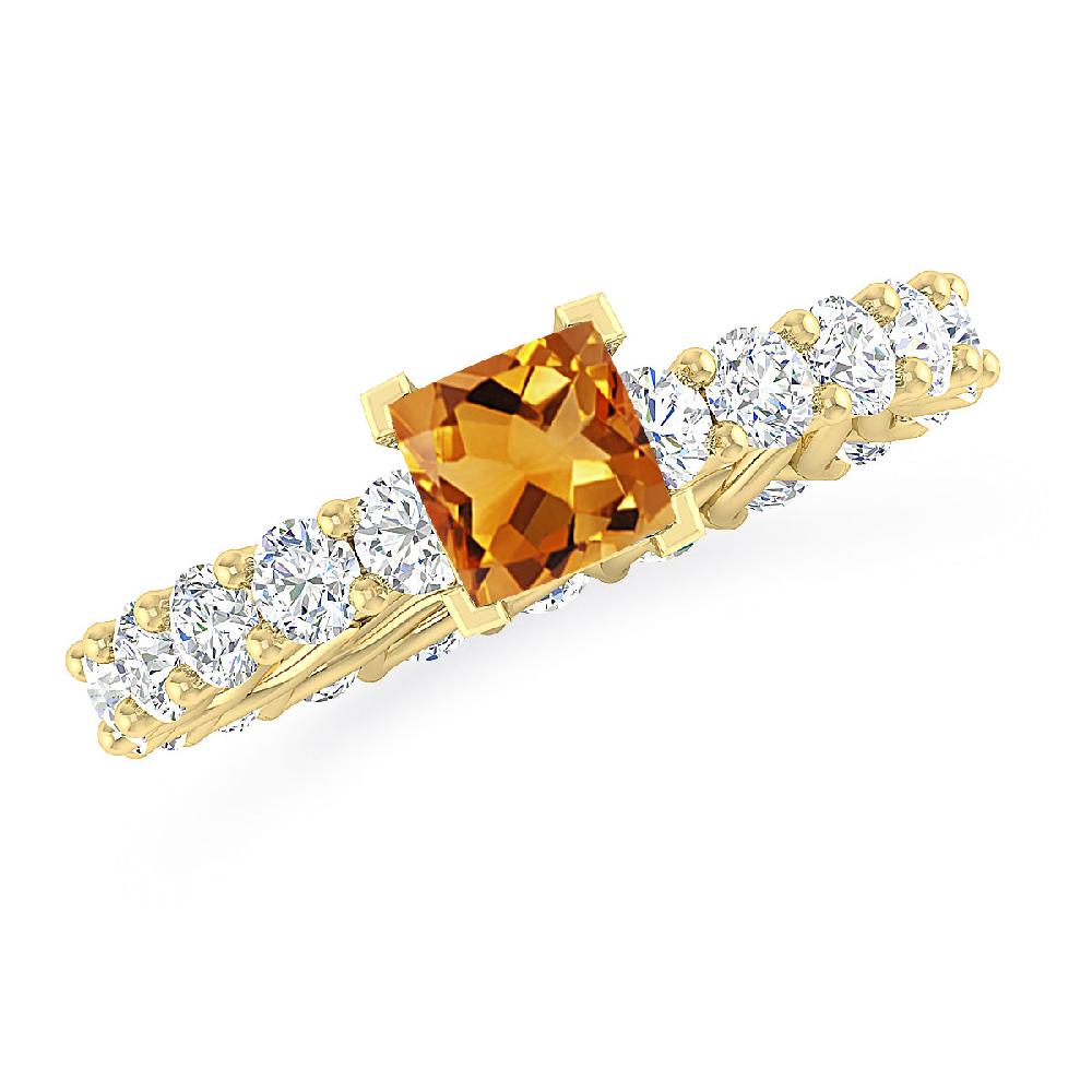 Yellow Gold - Citrine