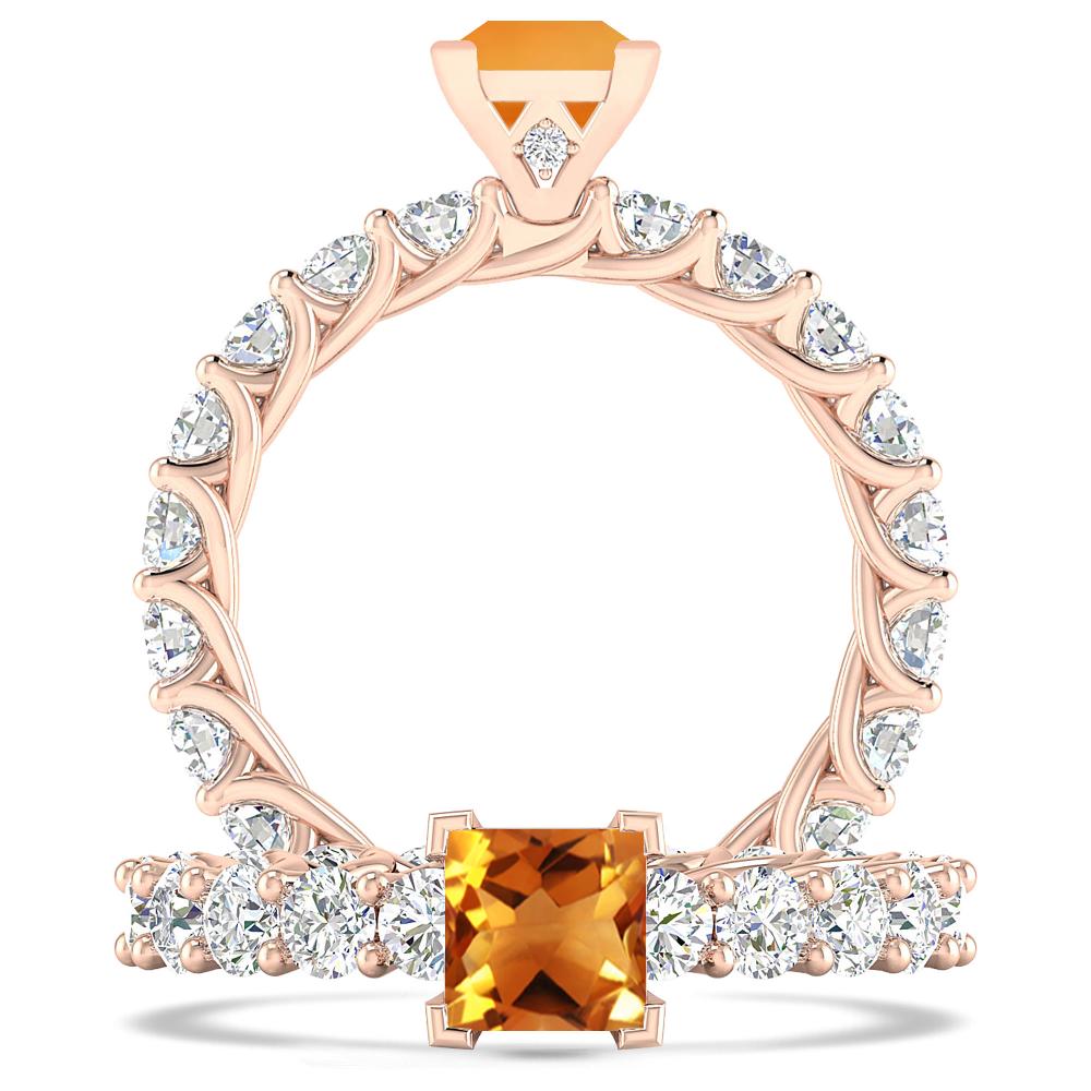 Rose Gold - Citrine