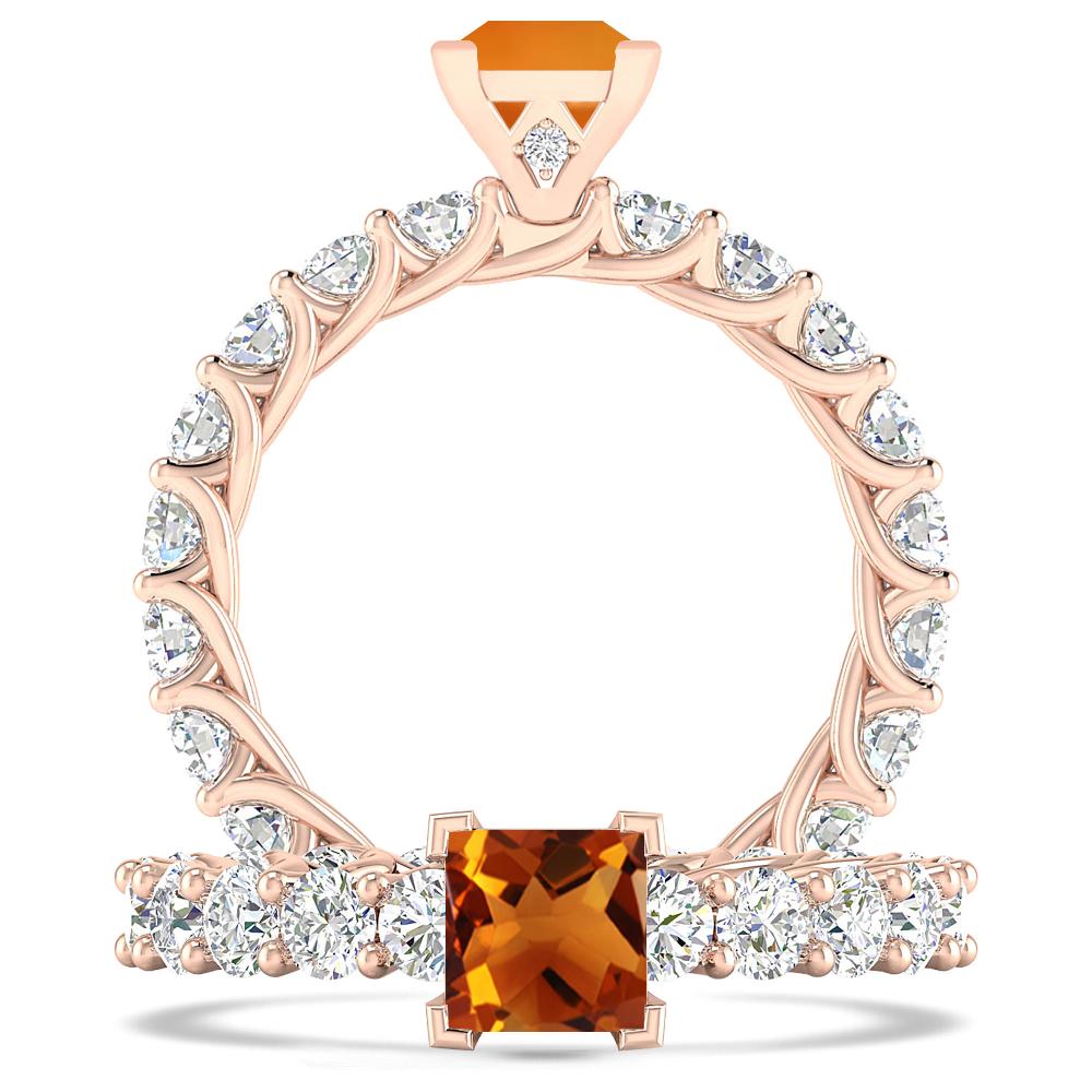 Rose Gold - Citrine