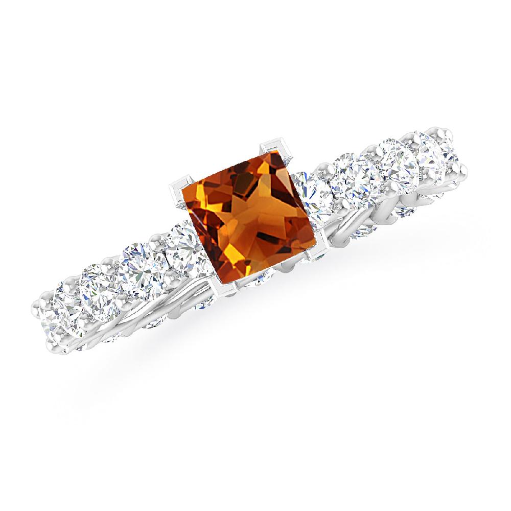 White Gold - Citrine