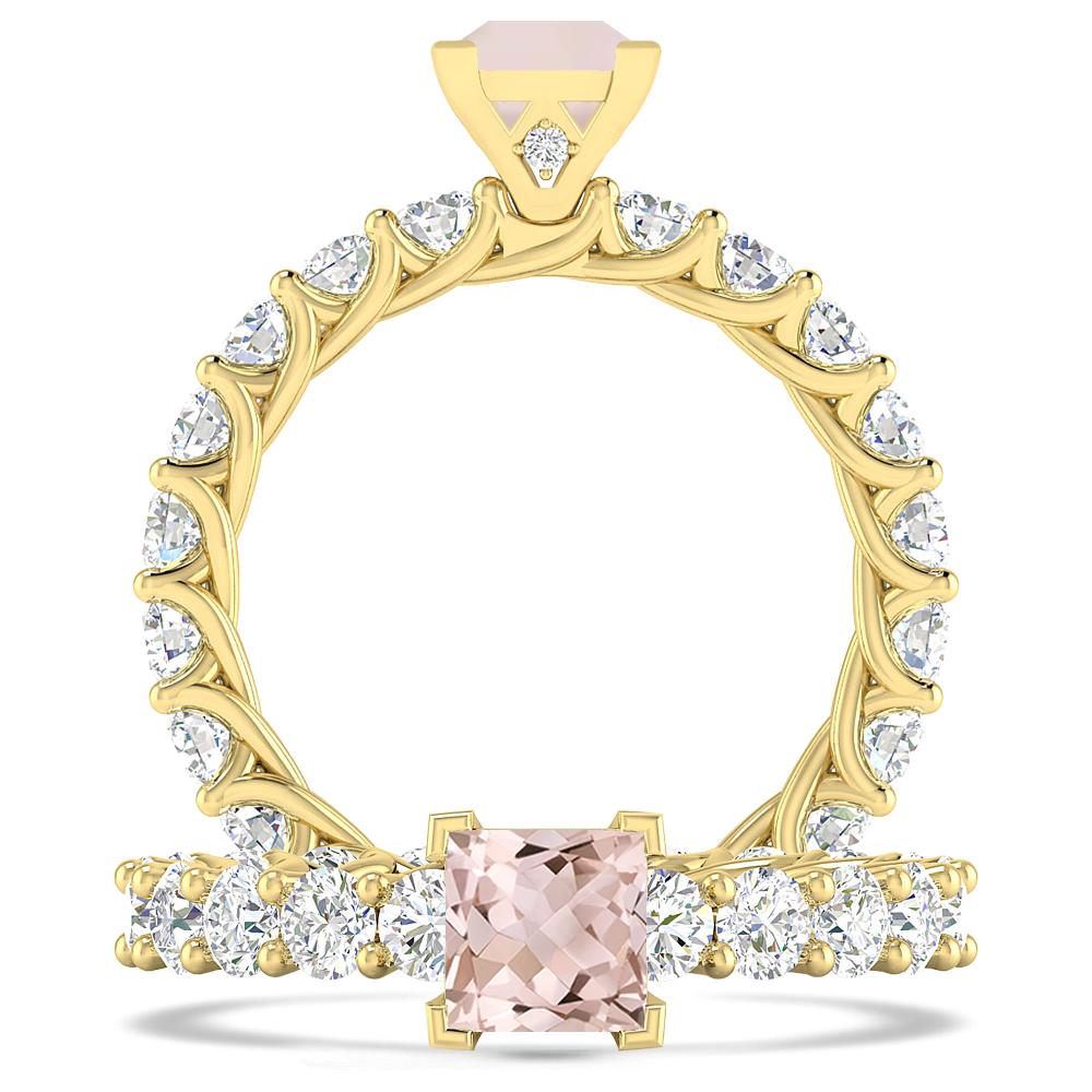 Yellow Gold - Morganite