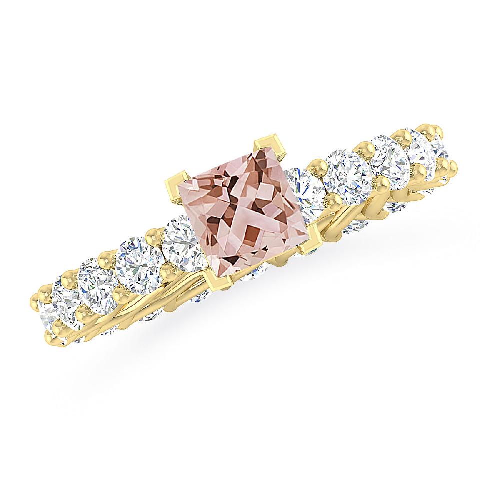 Yellow Gold - Morganite