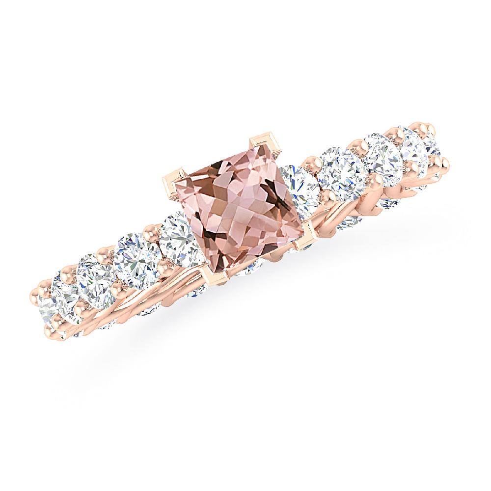 Rose Gold - Morganite