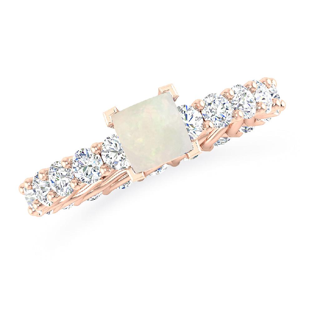 Rose Gold - Opal