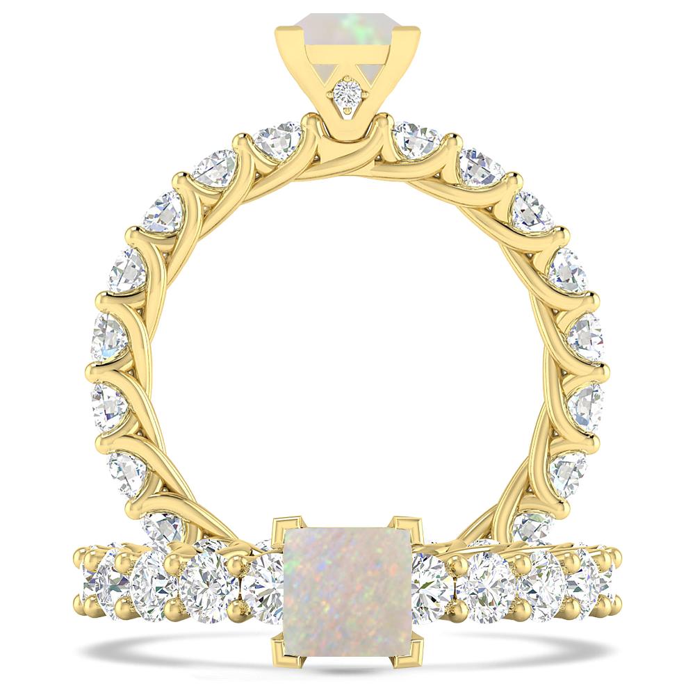 Yellow Gold - Opal