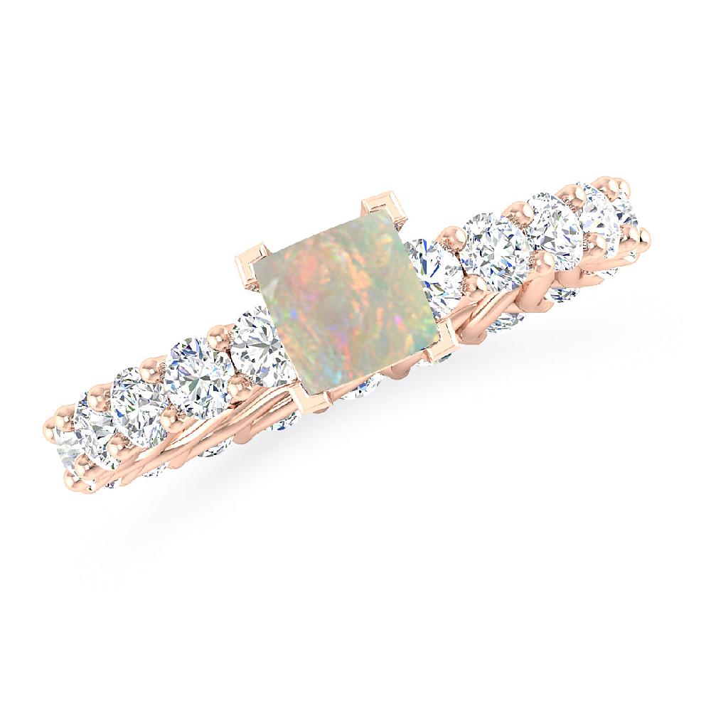 Rose Gold - Opal