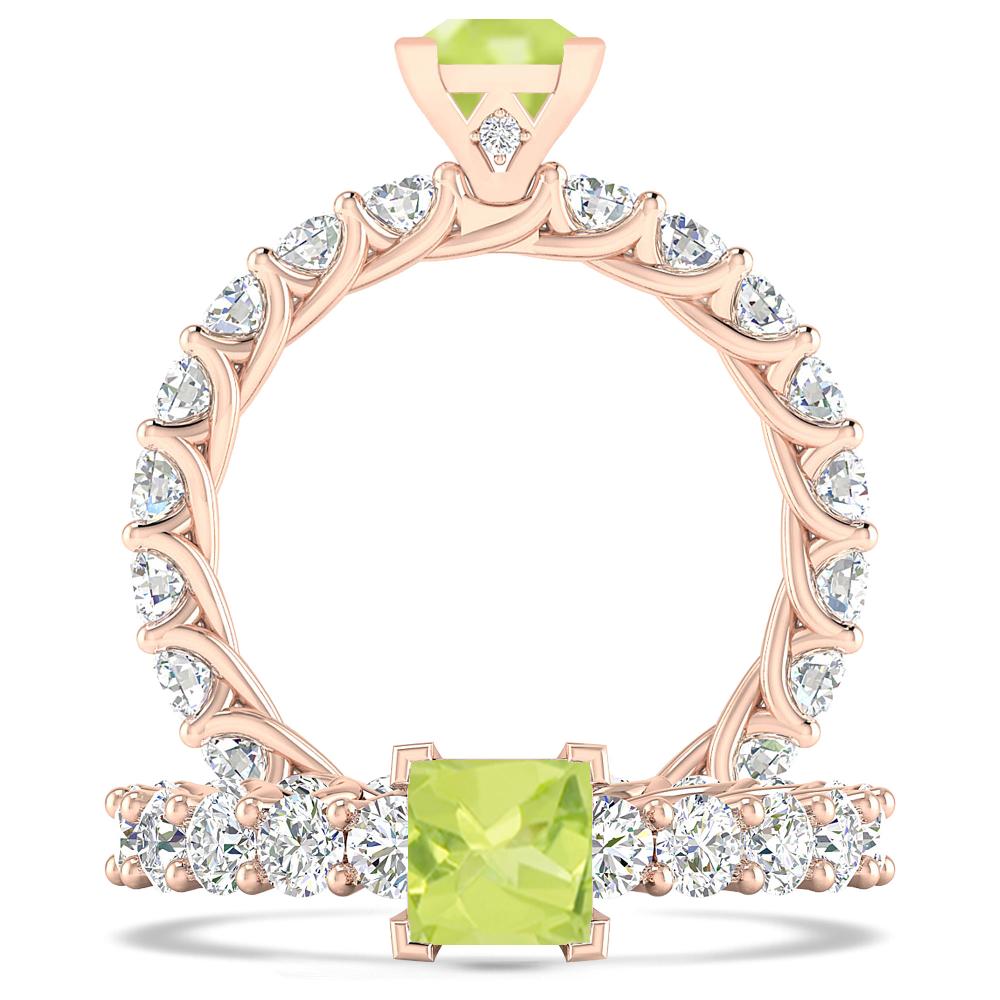 Rose Gold - Peridot