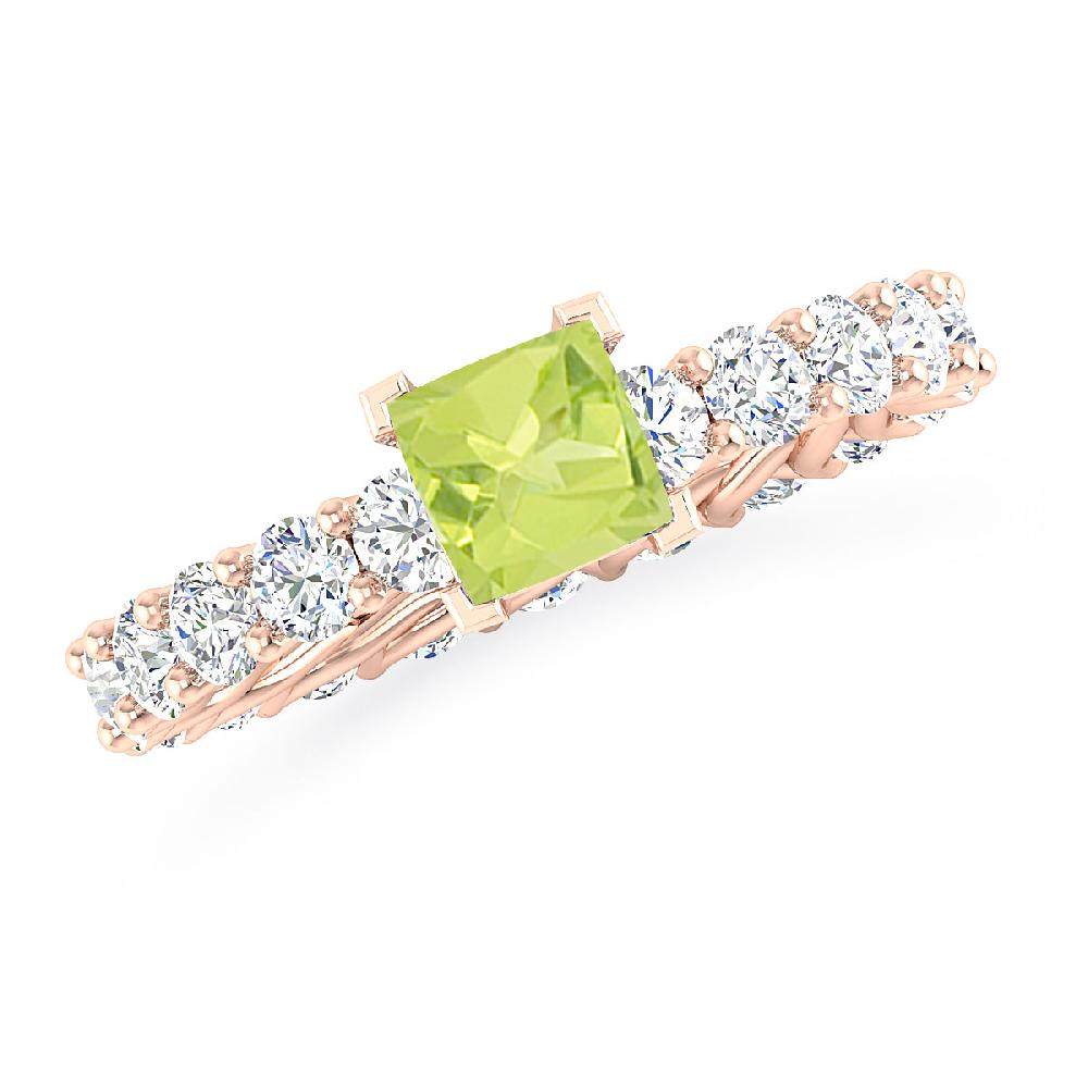 Rose Gold - Peridot