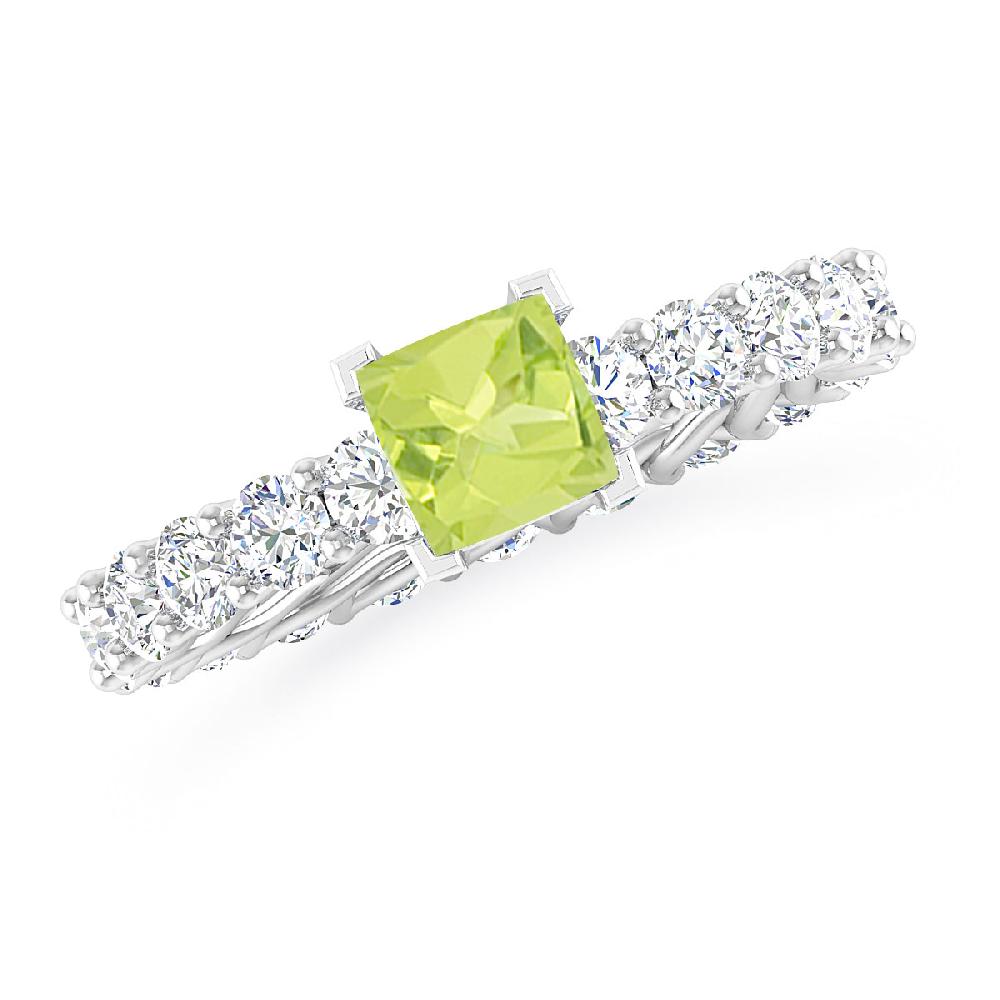 White Gold - Peridot