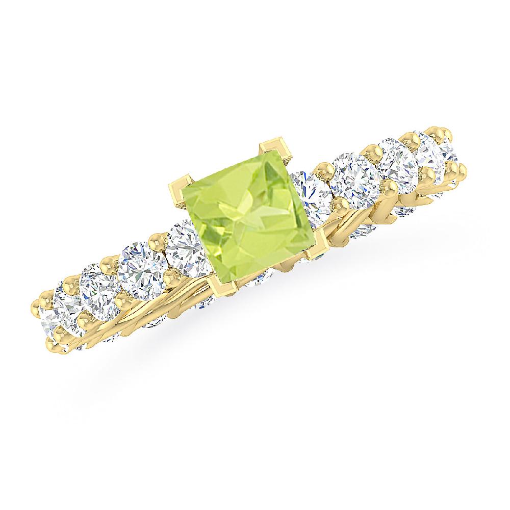 Yellow Gold - Peridot