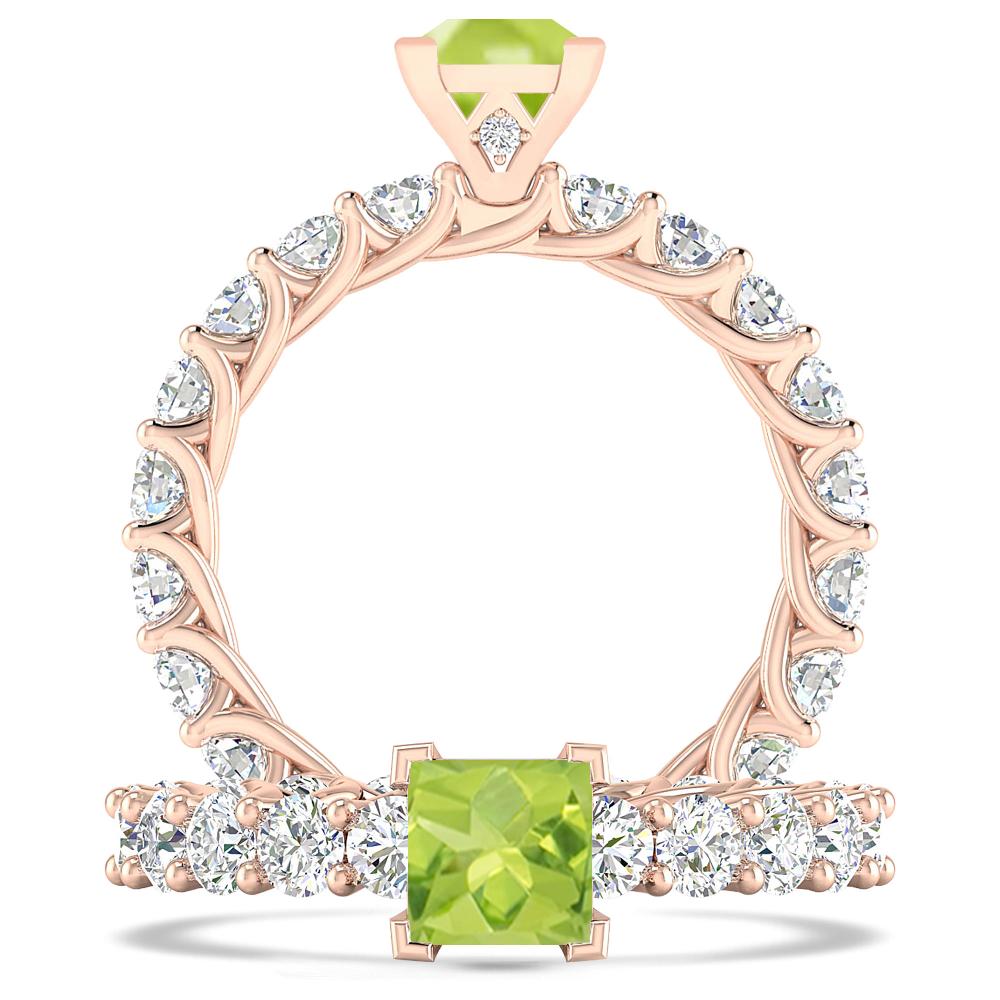 Rose Gold - Peridot