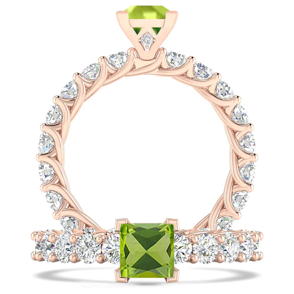 Rose Gold - Peridot