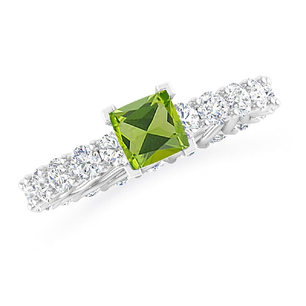 White Gold - Peridot