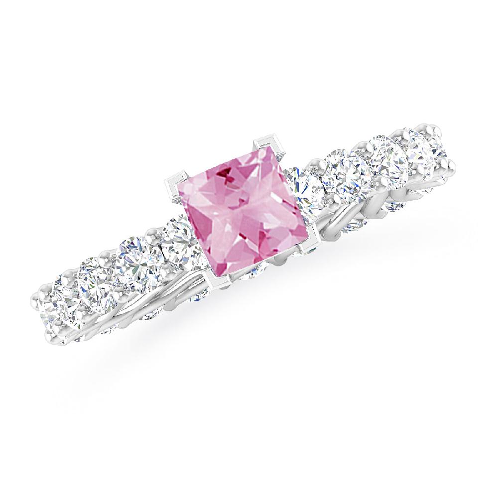 White Gold - Pink Tourmaline