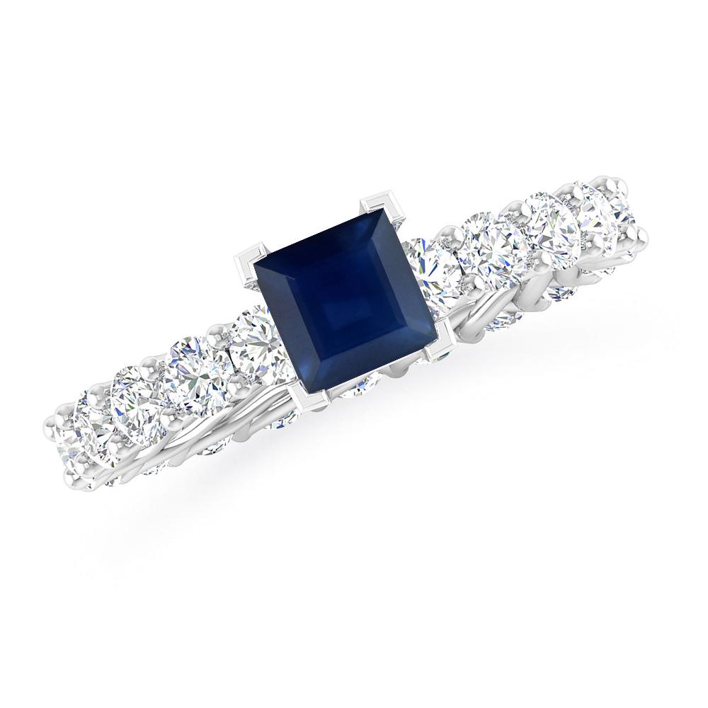 White Gold - Sapphire