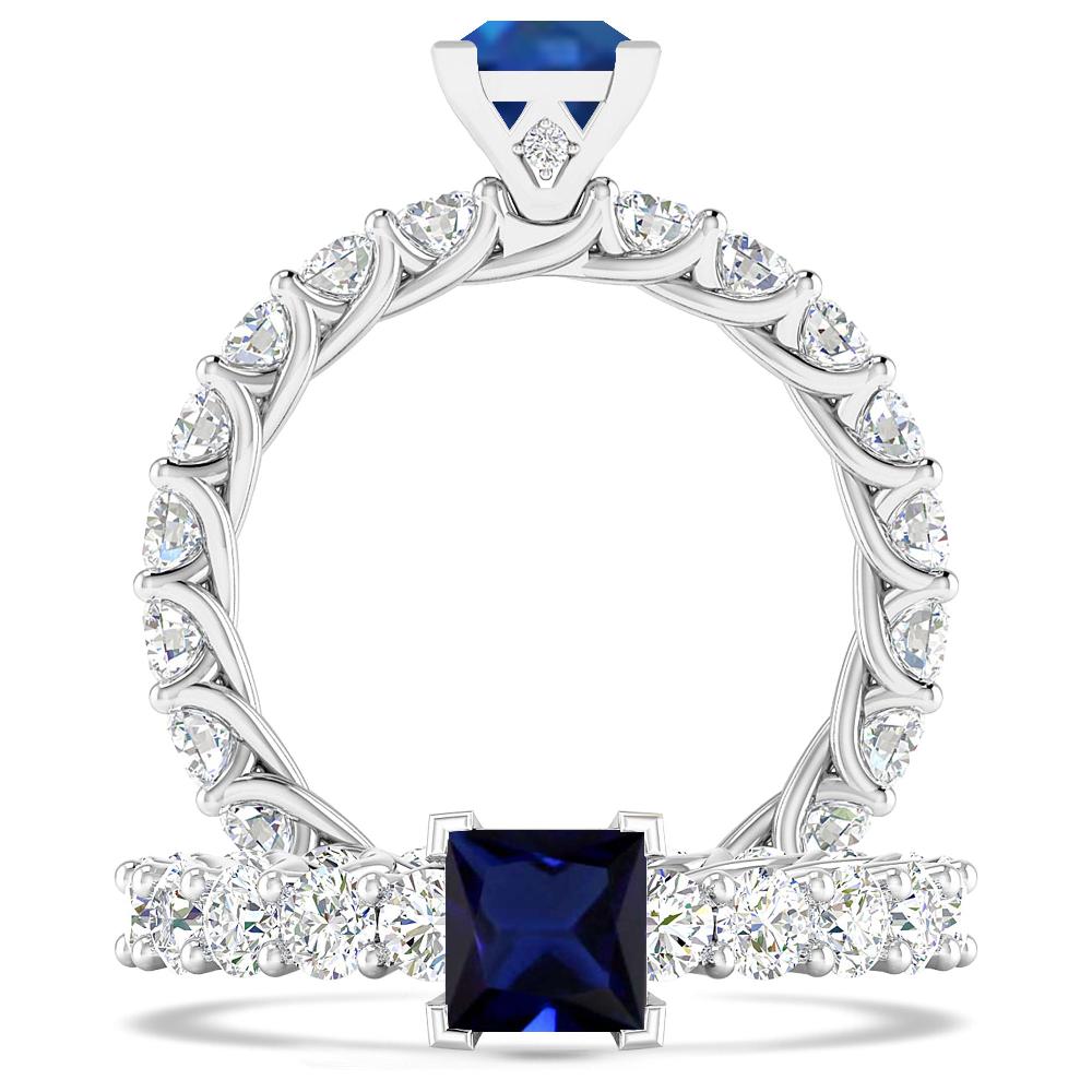 White Gold - Sapphire